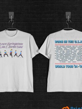 Bruce Springsteen E Street Band 1985 Fan T-Shirt